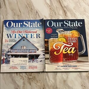 2025 Our State North Carolina Magazine $6 Each
